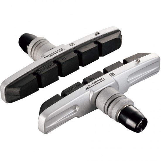 Shimano M70CT4 BR-T610SL Cartridge Type Threaded Brake Shoe, Alloy Rims, Pair