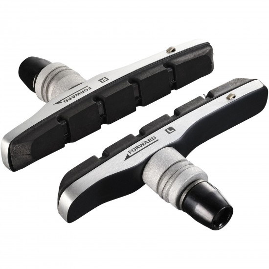 Shimano M70R2 BR-M770 cartridge type threaded brake shoe, high power alloy rims, pair