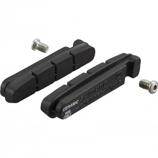 Shimano R55C Dura Ace/Ultegra cartridge pad inserts, ceramic rims, pair