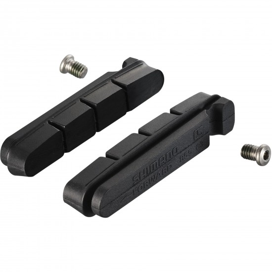Shimano R55C3 Dura Ace 7900 cartridge pad inserts, alloy rim, pair