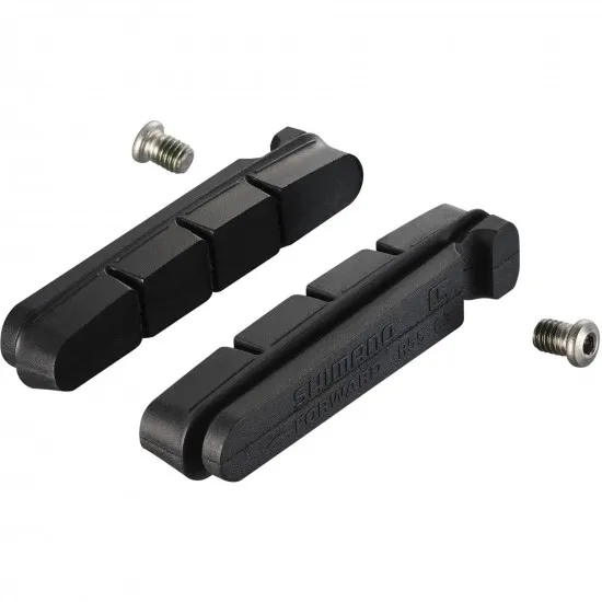 Shimano R55C3 Dura Ace 7900 cartridge pad inserts, alloy rim, pair