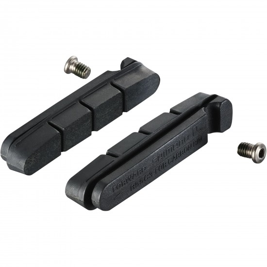 Shimano R55C3 Dura Ace 7900 cartridge pad inserts, carbon rim, pair