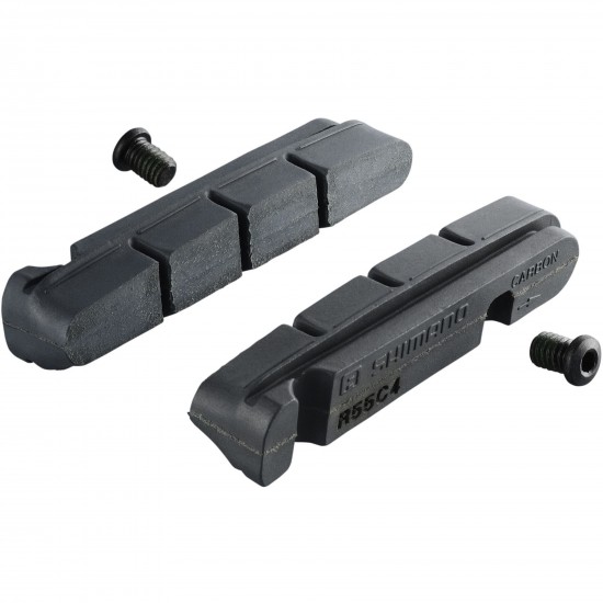 Shimano R55C4 cartridge pad inserts for carbon rim, pair