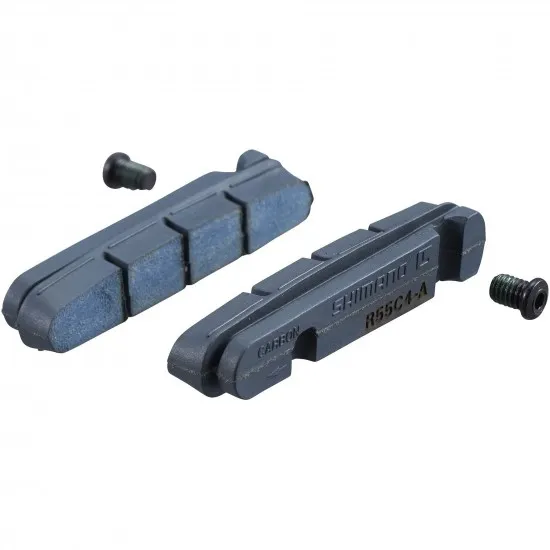 Shimano R55C4-A Dura Ace cartridge pad insert carbon rim, 1mm thinner, pair