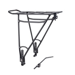 Oxford HD Alloy Luggage Rack Disc Compatible Black