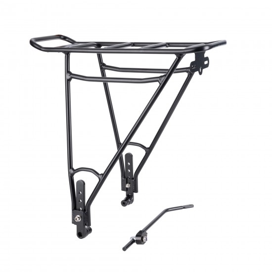 Oxford HD Alloy Luggage Rack Disc Compatible Black Oxford HD Alloy Luggage Rack Disc Compatible Black
