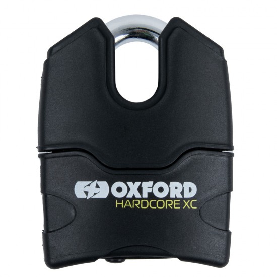 Oxford HardcoreXC13 11mm Padlock Black Oxford HardcoreXC13 11mm Padlock Black