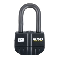 Oxford Boss Alarm 16mm Padlock Black Oxford Boss Alarm 16mm Padlock Black