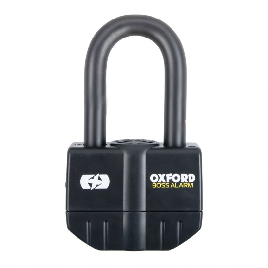 Oxford Boss Alarm 16mm Padlock Black Oxford Boss Alarm 16mm Padlock Black