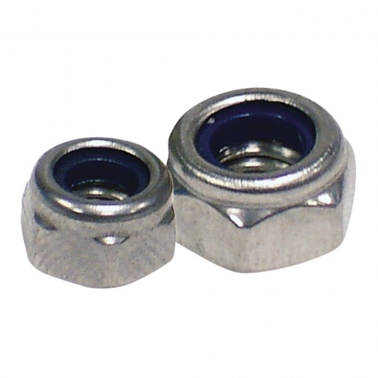 Oxford Stainless Steel Nyloc Nuts M5 -100 pcs Oxford Stainless Steel Nyloc Nuts M5 -100 pcs