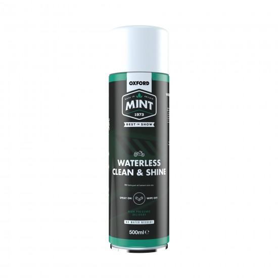 Oxford Mint Waterless Clean & Shine Foam Action 500ml Oxford Mint Waterless Clean & Shine Foam Action 500ml