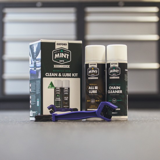 Oxford Mint Motorcycle Chain & Lube Kit Oxford Mint Motorcycle Chain & Lube Kit