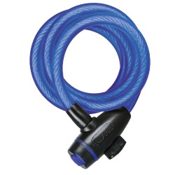 Oxford Cable Lock 12mm x 1800mm Blue Oxford Cable Lock 12mm x 1800mm Blue