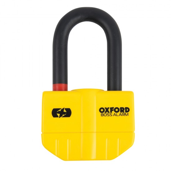 Oxford Boss Alarm 14mm Disc Lock Yellow Oxford Boss Alarm 14mm Disc Lock Yellow