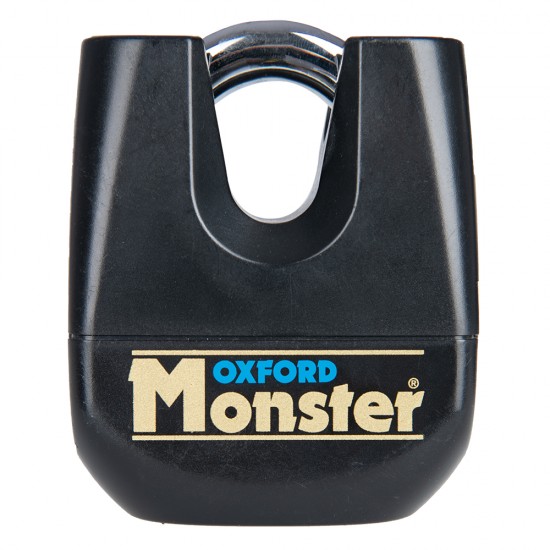 Oxford Monster 11mm Padlock Black - unpackaged BOM Oxford Monster 11mm Padlock Black - unpackaged BOM
