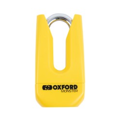 Oxford Monster 11mm Disc Lock Yellow Oxford Monster 11mm Disc Lock Yellow