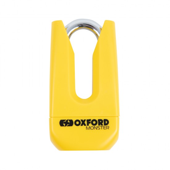 Oxford Monster 11mm Disc Lock Yellow Oxford Monster 11mm Disc Lock Yellow