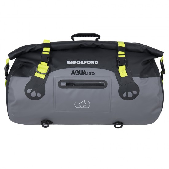 Oxford Aqua T-30 Roll Bag - Black/ Fluo Oxford Aqua T-30 Roll Bag - Black/ Fluo