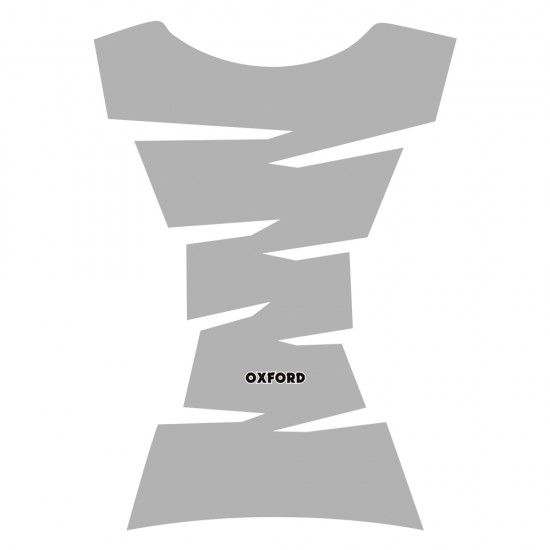 Oxford Jagged Tank Pad - Silver Oxford Jagged Tank Pad - Silver