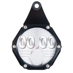 Oxford Hexagon Tax Disc Holder Black Oxford Hexagon Tax Disc Holder Black