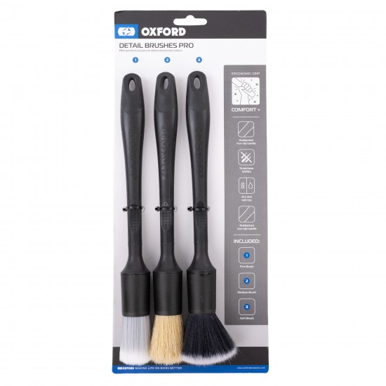 Oxford Detailing Brushes Pro (Set) Oxford Detailing Brushes Pro (Set)
