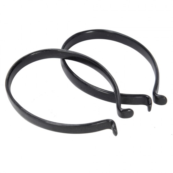 Oxford Trouser Clips PVC Coated - Pair Oxford Trouser Clips PVC Coated - Pair