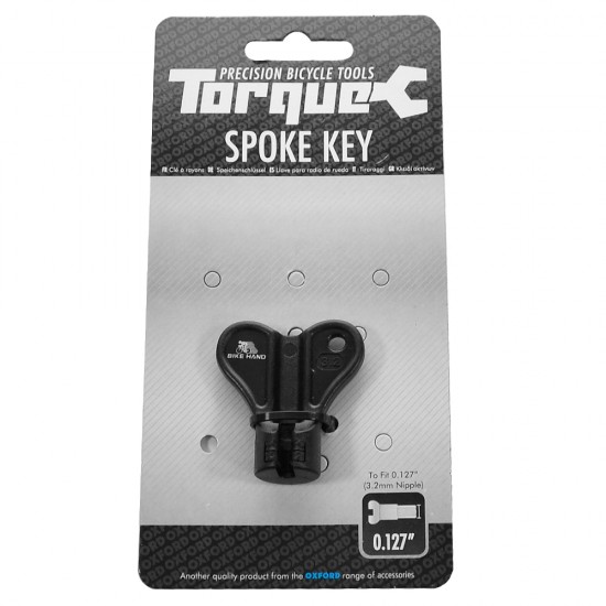 Oxford Torque Spoke Key 3.2mm Black Oxford Torque Spoke Key 3.2mm Black
