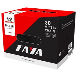 Taya Tolve-121 12 Speed Chain Silver 30m Workshop Roll Taya Tolve-121 12 Speed Chain Silver 30m Workshop Roll
