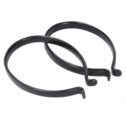 OXC Trouser Clips PVC Coated - Pairs OXC Trouser Clips PVC Coated - Pairs