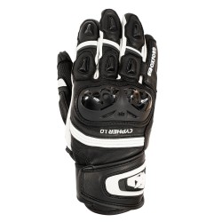 Oxford Cypher 1.0 Short Leather MS Glove Black/White S Oxford Cypher 1.0 Short Leather MS Glove Black/White S