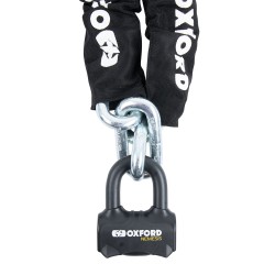 Oxford Nemesis Chain Lock 16mm x 1.2m Oxford Nemesis Chain Lock 16mm x 1.2m