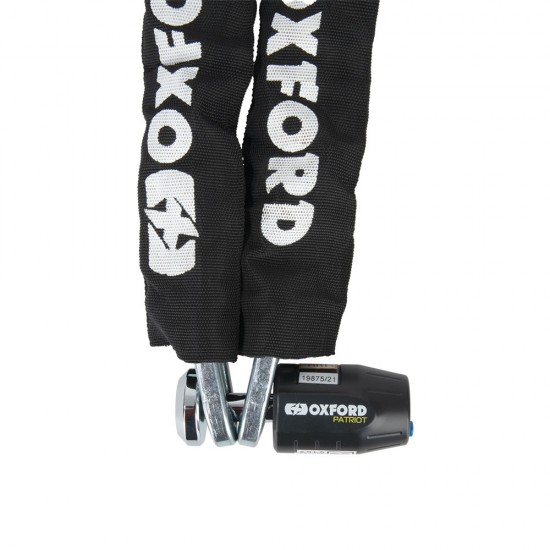 Oxford Patriot Chain Lock 12mm x 1.2m Oxford Patriot Chain Lock 12mm x 1.2m