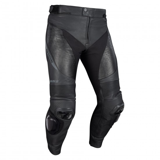 Oxford Nexus 1.0 Leather MS Pant Blk/Wht L/EU 50 Oxford Nexus 1.0 Leather MS Pant Blk/Wht L/EU 50