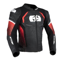 Oxford Nexus 1.0 Leather MS Jkt Blk/Red S/EU 46 Oxford Nexus 1.0 Leather MS Jkt Blk/Red S/EU 46