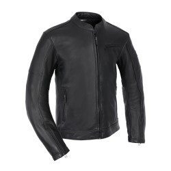 Oxford Henlow Leather MS Jacket Black S