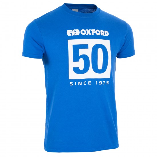 Oxford 50 YEAR T-SHIRT Blue 3XL