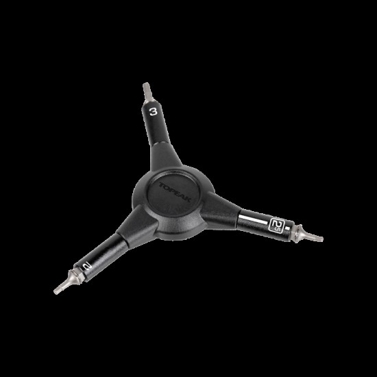 Topeak Y-Hex Speed Wrench, 2/2.5/3mm