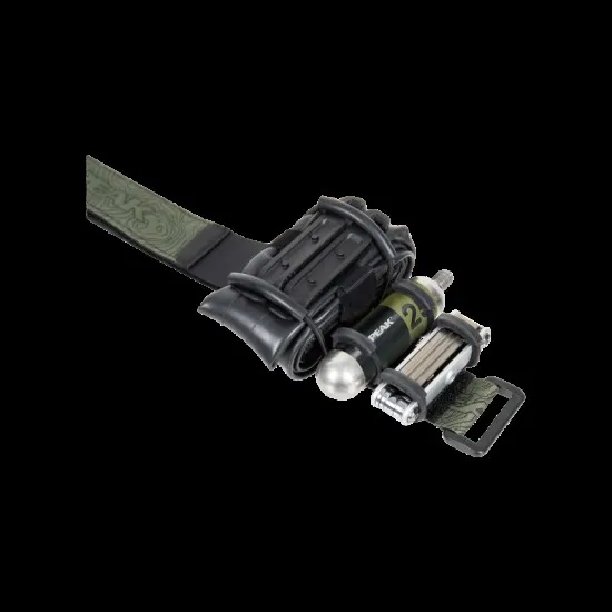TOPEAK Elementa Strap Zadeltas – Met Klittenbandsluiting – Universeel Voor Zadelpen, Onderbuis Of Zadelframe – Voor Race-, Gravel- En Mountainbike – Groen, Maat L