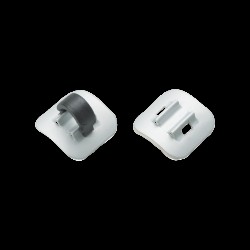 Jagwire Alloy Stick-On Cable Guide Jagwire Alloy Stick-On Cable Guide