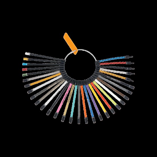 Jagwire Colours Swatch Keychain