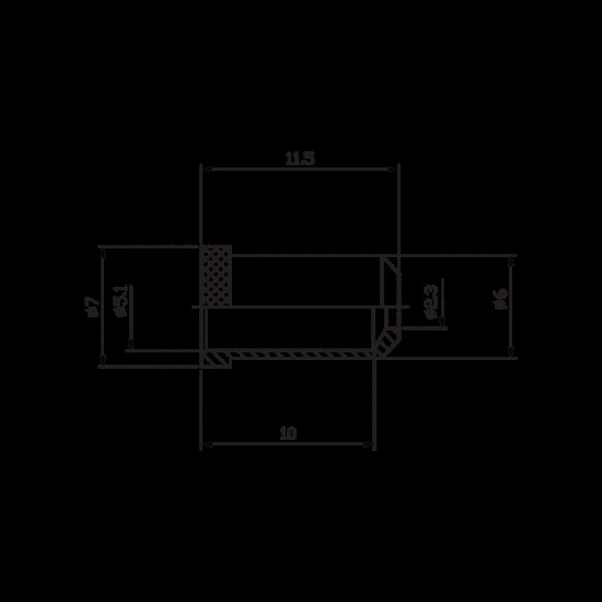 Jagwire Cable Guide Stopper Jagwire Cable Guide Stopper