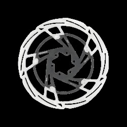 Jagwire Pro LR2 Disc Brake Rotor - 6-bolt