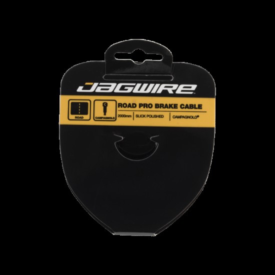 Jagwire Pro Road Brake Cable - Polished Slick S'less - Campag Jagwire Pro Road Brake Cable - Polished Slick S'less - Campag