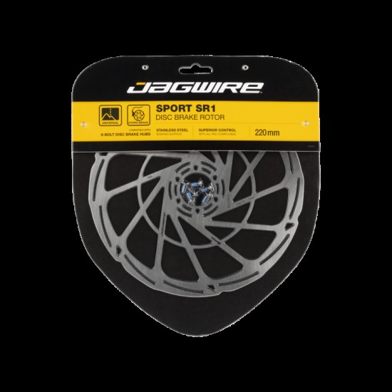 Jagwire Sport SR1 Disc Brake Rotor - 6-bolt Jagwire Sport SR1 Disc Brake Rotor - 6-bolt