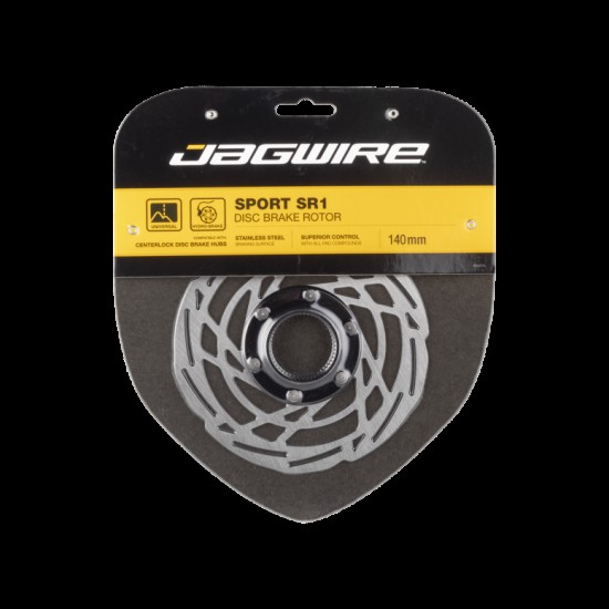 Jagwire Sport SR1 Disc Brake Rotor - Centerlock Jagwire Sport SR1 Disc Brake Rotor - Centerlock