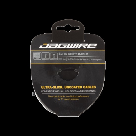 Jagwire Elite Shift Cable - Polished Ultra-Slick Stainless - Campag Jagwire Elite Shift Cable - Polished Ultra-Slick Stainless - Campag
