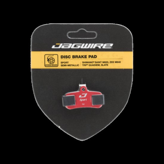 Jagwire Sport Semi-Metallic Disc Brake Pad - Shim MTB & RideRever
