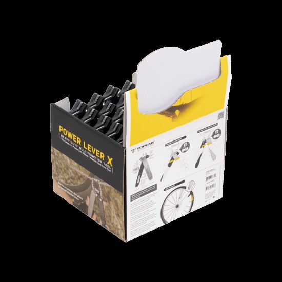 Topeak Power Lever X Display Box 25pcs