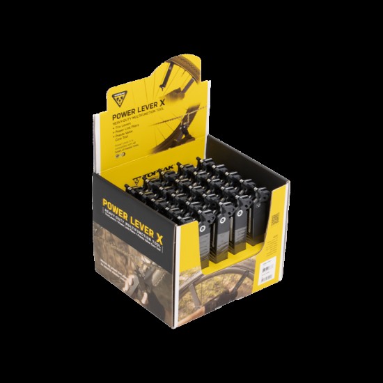 Topeak Power Lever X Display Box 25pcs
