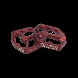 Crankbrothers Pedal Body Stamp 16 Small Red L Crankbrothers Pedal Body Stamp 16 Small Red L